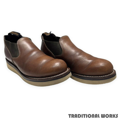 ROLLING DUB TRIO SLOTH Chromexcel Leather Boots Brown Size 9