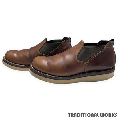 ROLLING DUB TRIO SLOTH Chromexcel Leather Boots Brown Size 9