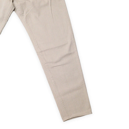 EVISU Lot.2020 Button Fly Cotton Pants Beige Size 34