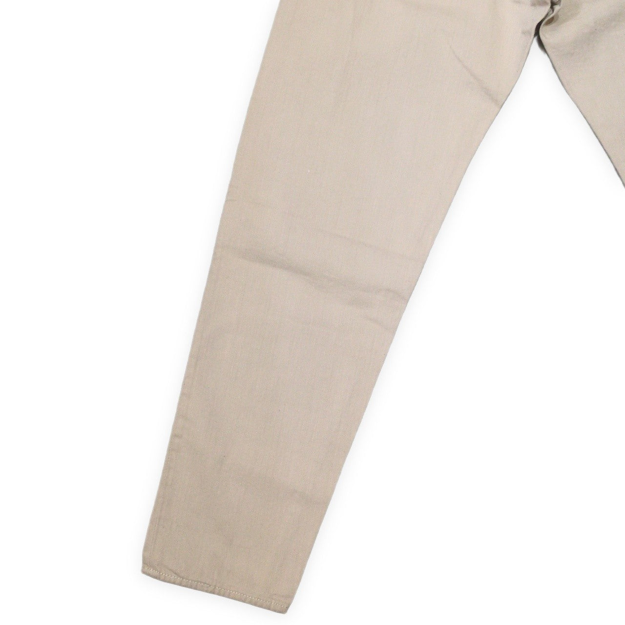 EVISU Lot.2020 Button Fly Cotton Pants Beige Size 34
