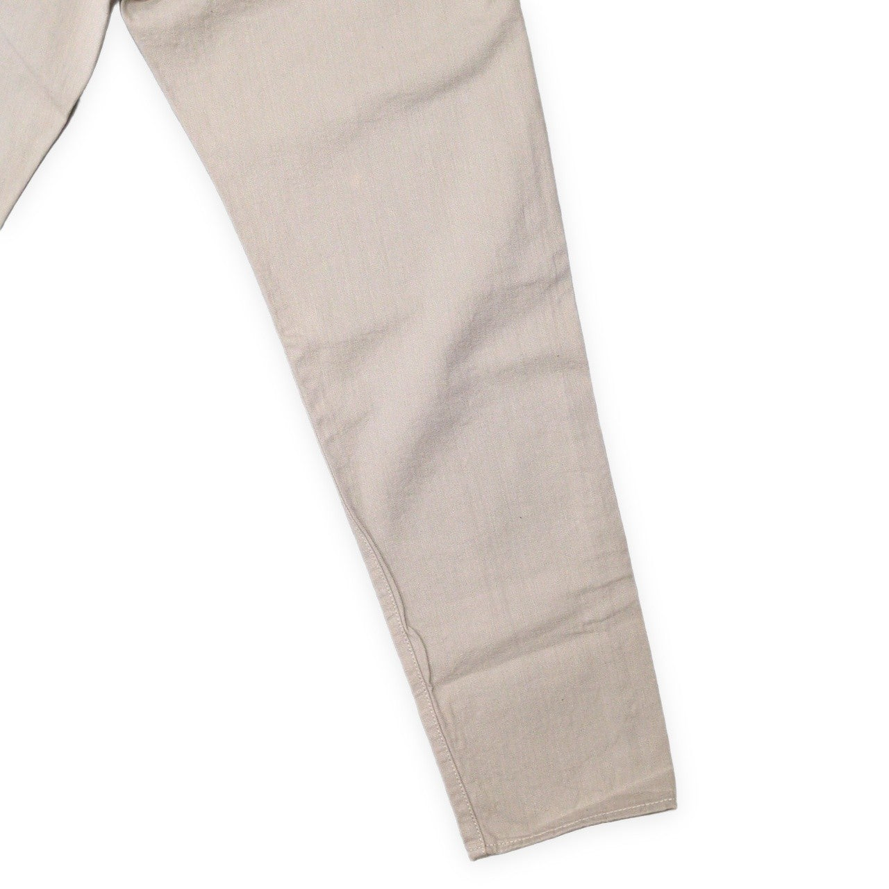 EVISU Lot.2020 Button Fly Cotton Pants Beige Size 34