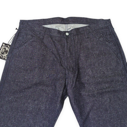 EVISU Lot.5501 Cotton Silk Nep Denim Blue Size 42