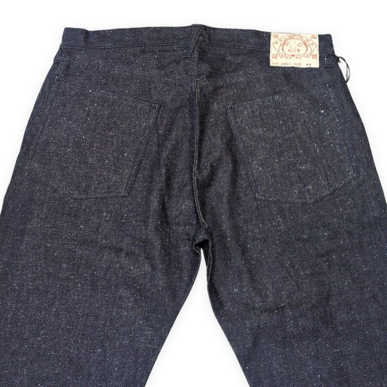 EVISU Lot.5501 Cotton Silk Nep Denim Blue Size 42