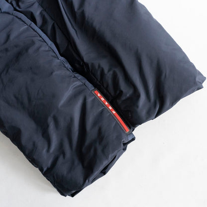 PRADA SPORT Navy Padded Nylon Jacket Blue Size 25060035