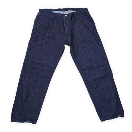 EVISU Lot.5501 Cotton Silk Nep Denim Indigo Blue Size 42