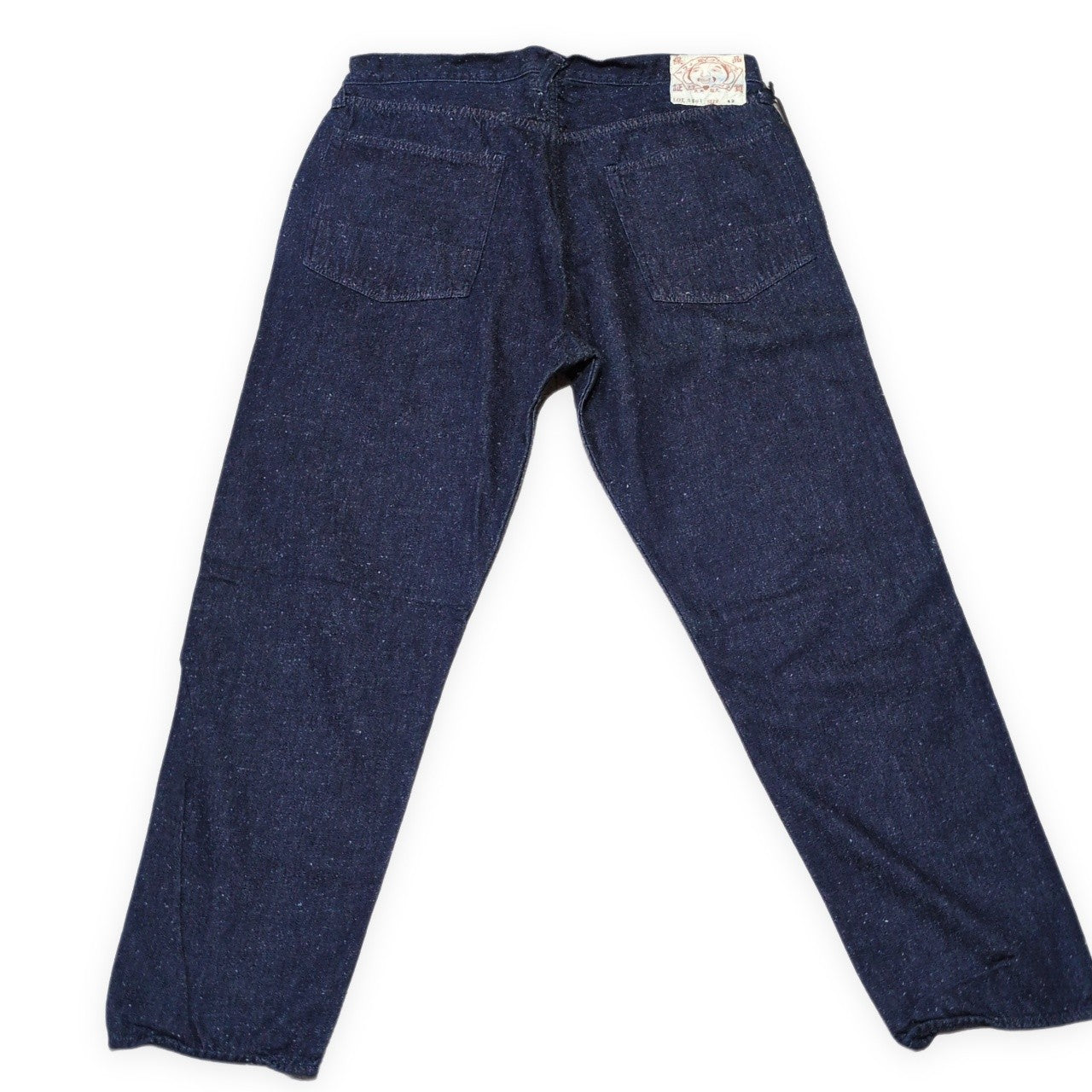 EVISU Lot.5501 Cotton Silk Nep Denim Indigo Blue Size 42