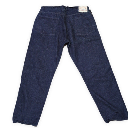 EVISU Lot.5501 Cotton Silk Nep Denim Indigo Blue Size 42