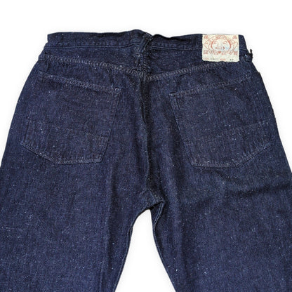 EVISU Lot.5501 Cotton Silk Nep Denim Indigo Blue Size 42