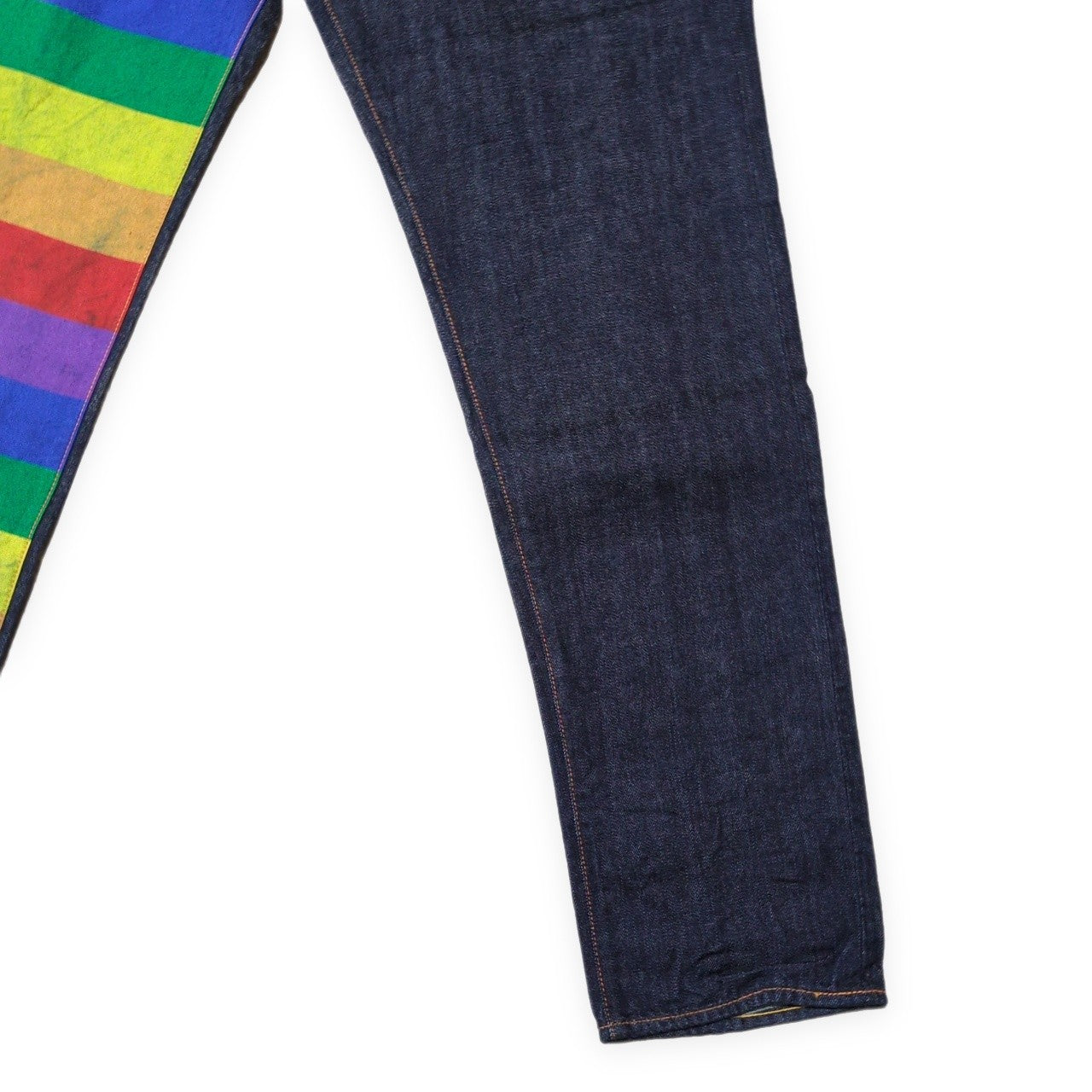EVISU 2000T Rainbow Selvedge Straight Jeans Size 36