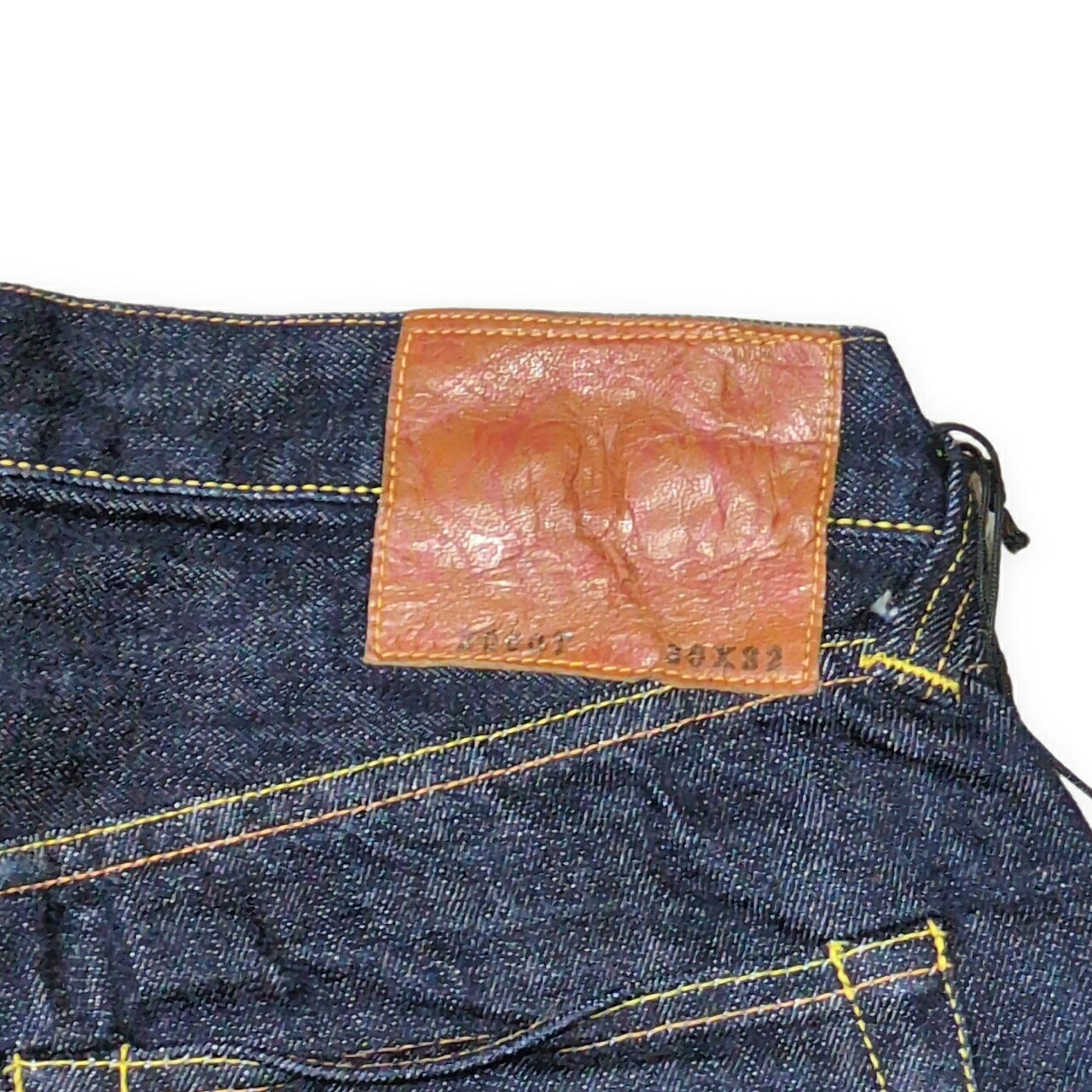EVISU 2000T Rainbow Selvedge Straight Jeans Size 36