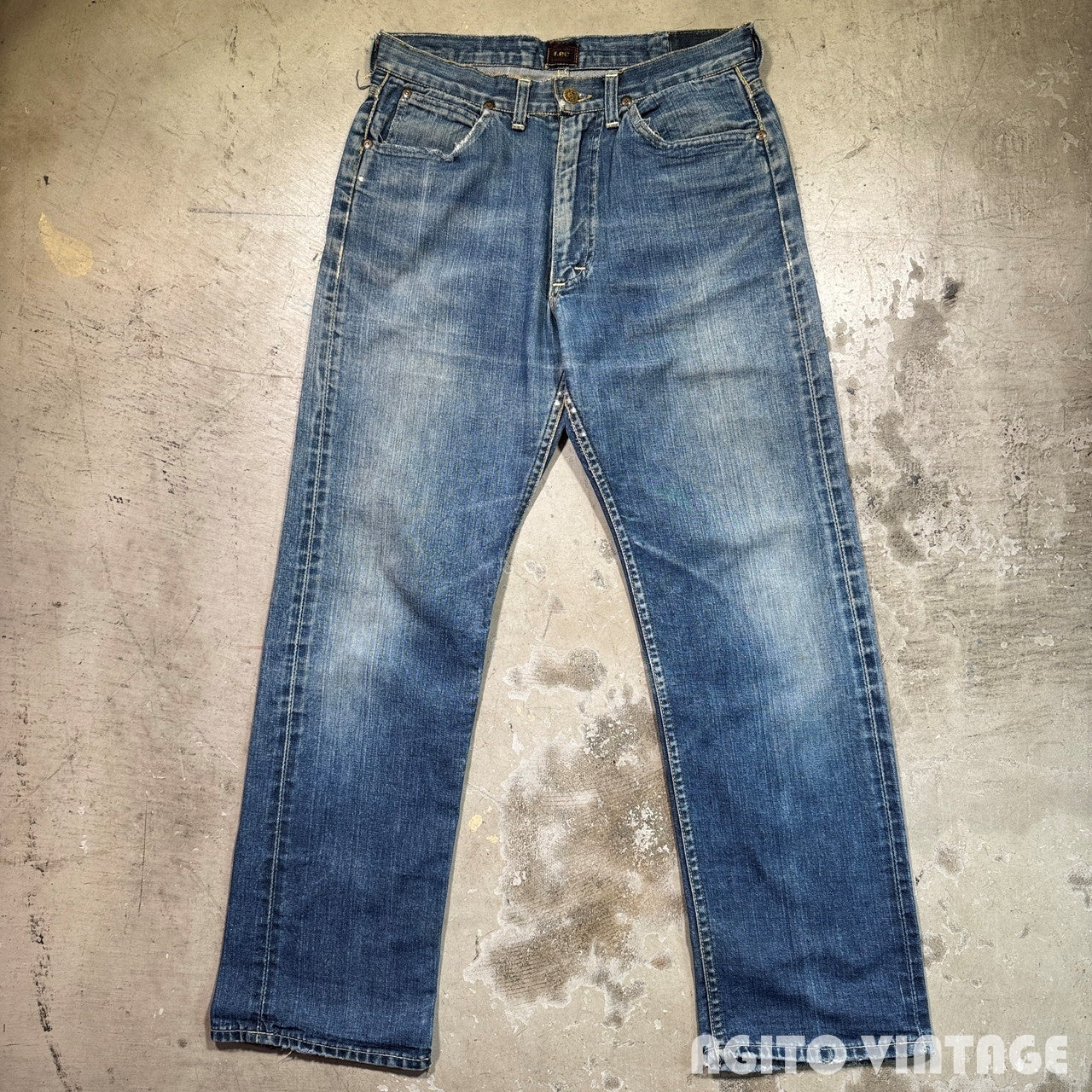 Lee RIDERS 50s 101Z Selvedge Denim Jeans Blue Size W31