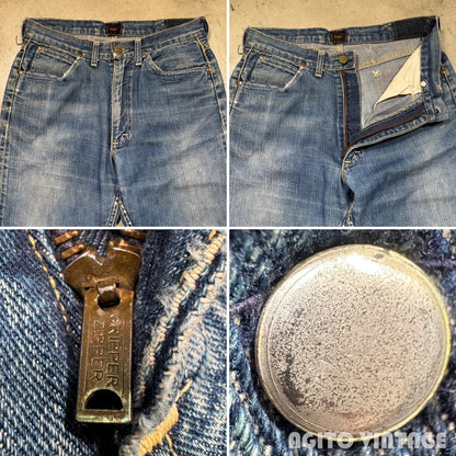 Lee RIDERS 50s 101Z Selvedge Denim Jeans Blue Size W31