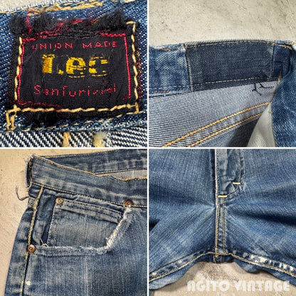 Lee RIDERS 50s 101Z Selvedge Denim Jeans Blue Size W31