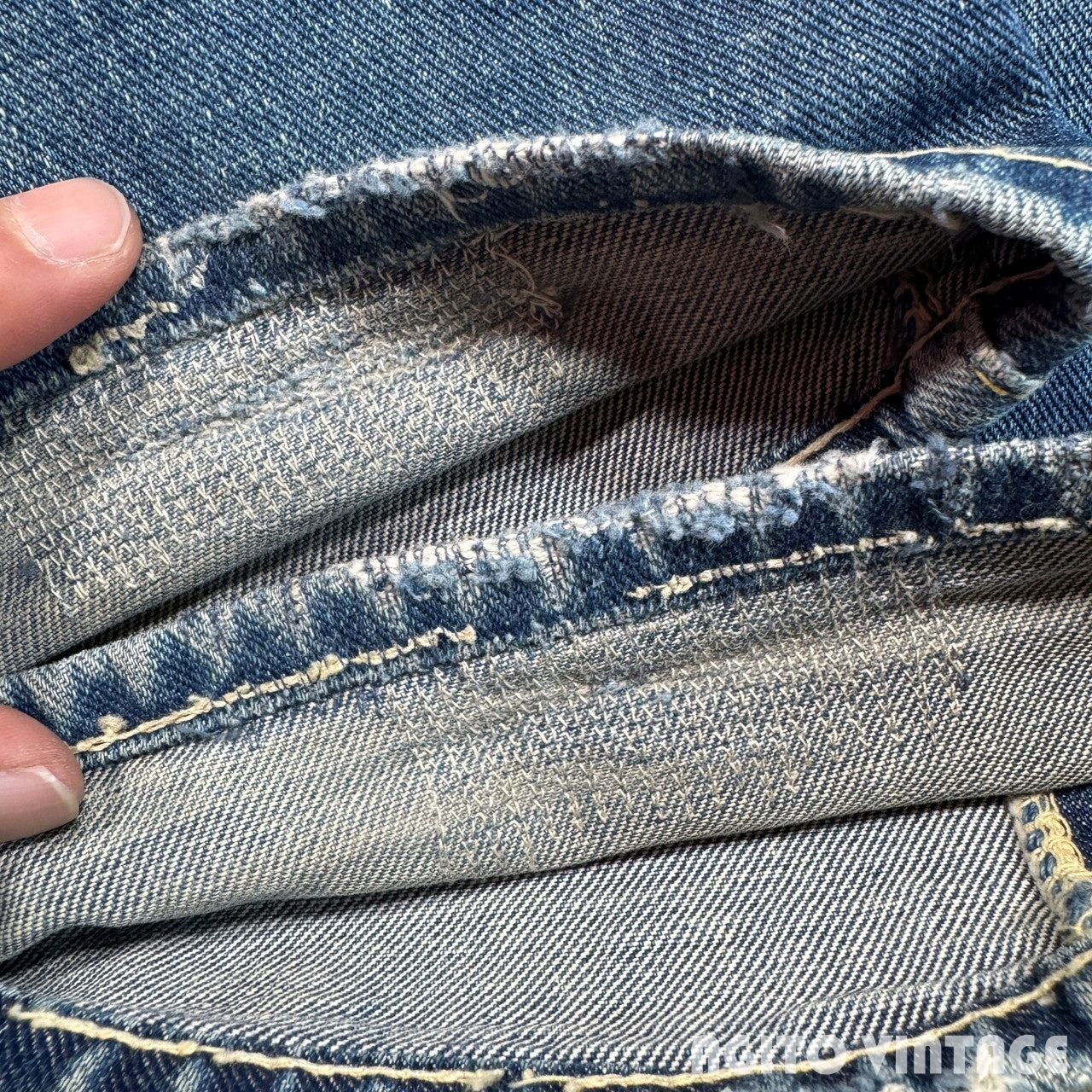 Lee RIDERS 50s 101Z Selvedge Denim Jeans Blue Size W31