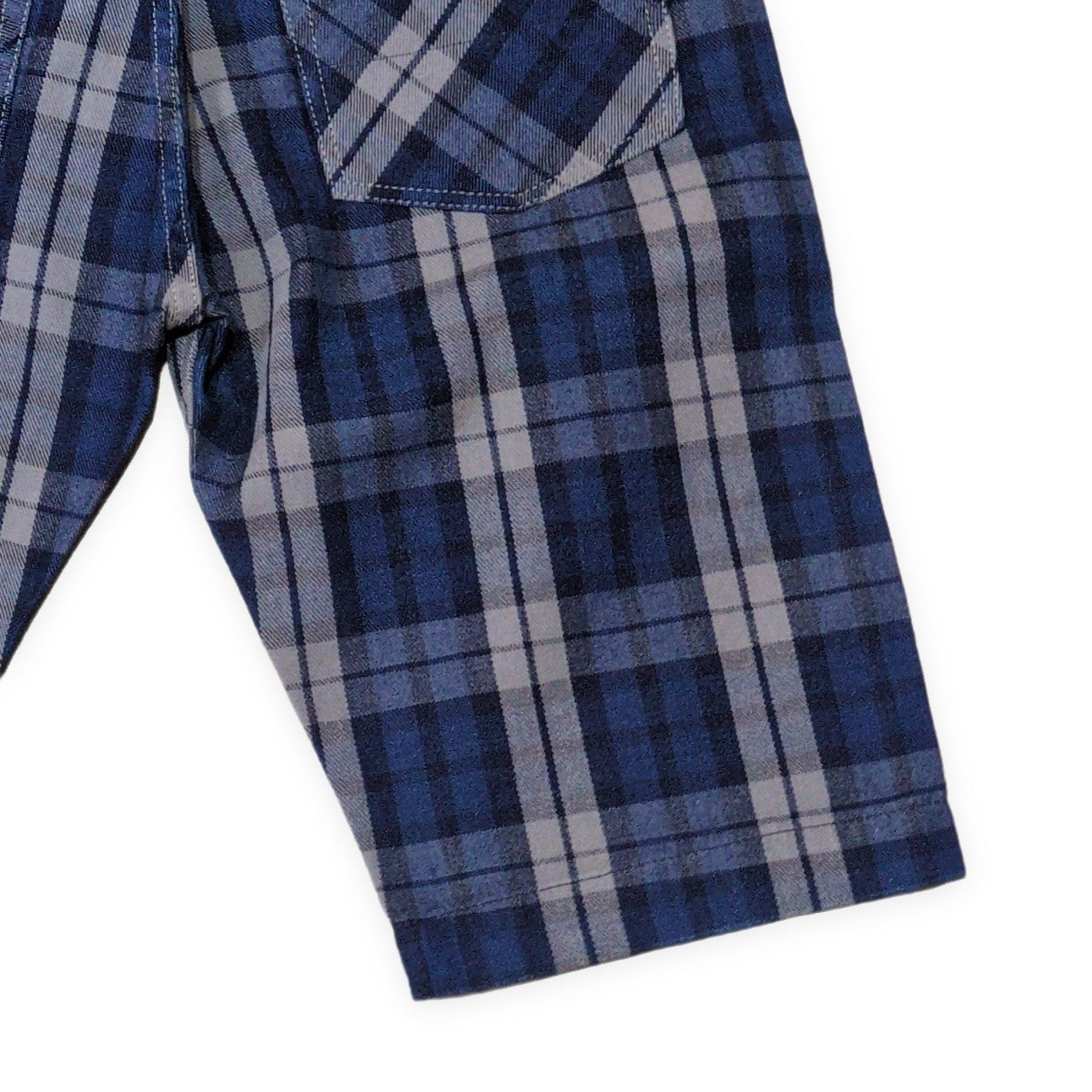EVISU yamane 7550 Plaid Cotton Shorts Size 34