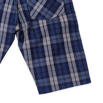 EVISU yamane 7550 Plaid Cotton Shorts Size 34