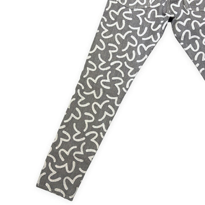 EVISU 5500 Jacquard Seagull Denim Gray Size 30