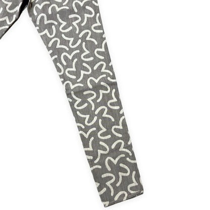 EVISU 5500 Jacquard Seagull Denim Gray Size 30