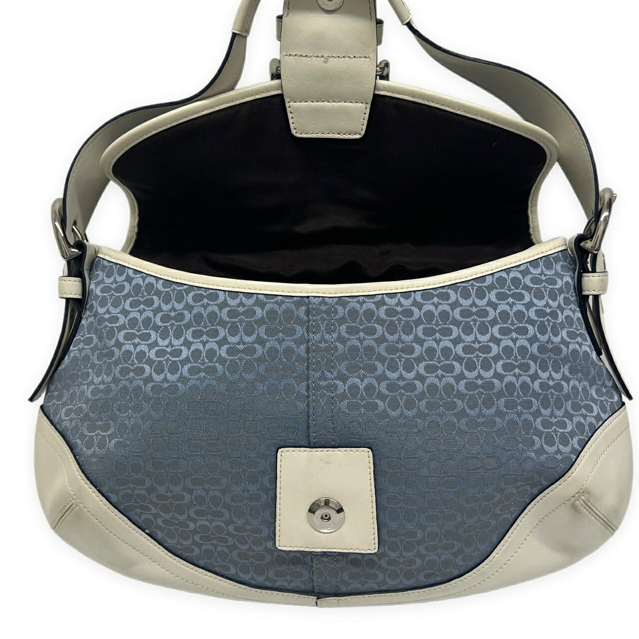 COACH Soho Mini Signature One Blue Multi Shoulder Bag Size ONE SIZE