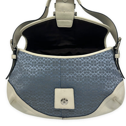 COACH Soho Mini Signature One Blue Multi Shoulder Bag Size ONE SIZE