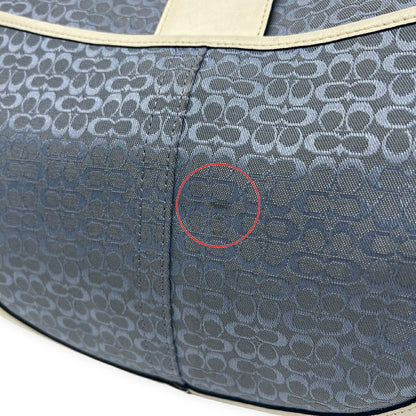 COACH Soho Mini Signature One Blue Multi Shoulder Bag Size ONE SIZE