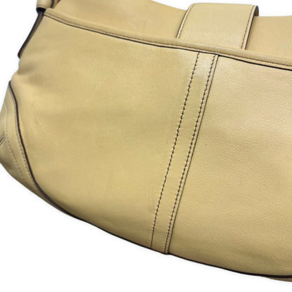 COACH Yellow Soho Flap Shoulder Bag