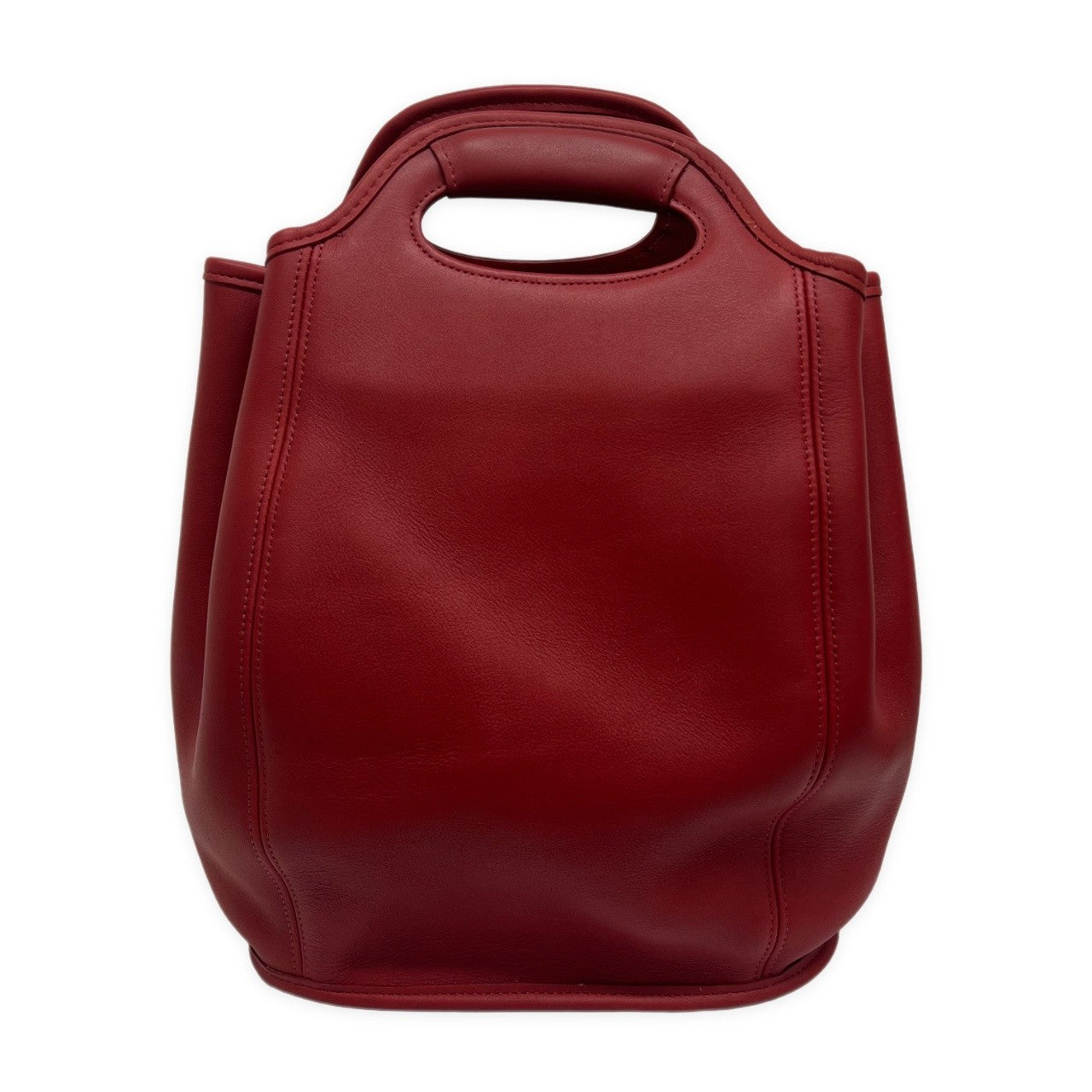 COACH Vintage Red Glovetanned Leather 2-Way Bag Blazer