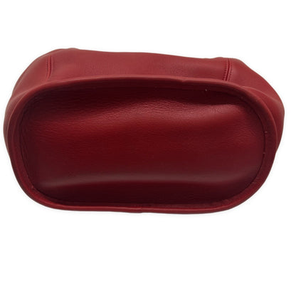 COACH Vintage Red Glovetanned Leather 2-Way Bag Blazer