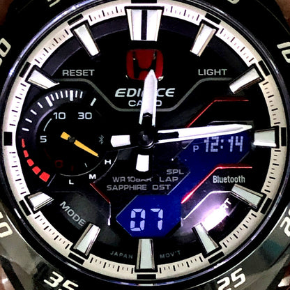 CASIO EDIFICE Honda Type R Tough Watch Black Size ONE SIZE