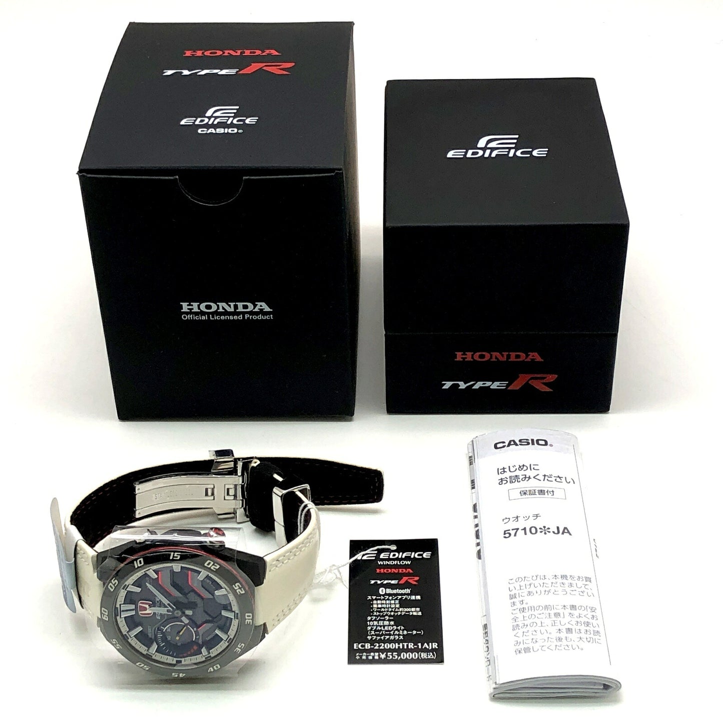 CASIO EDIFICE Honda Type R Tough Watch Black Size ONE SIZE