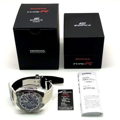 CASIO EDIFICE Honda Type R Tough Watch Black Size ONE SIZE