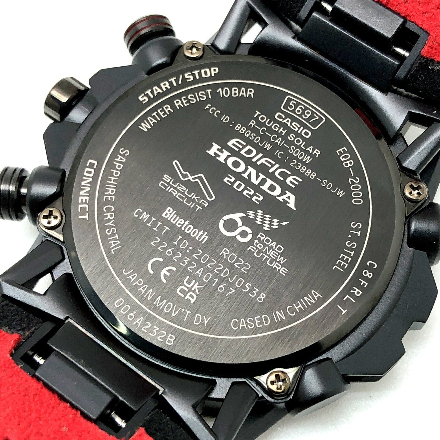 CASIO EDIFICE Honda Racing Solar Link Watch Size ONE SIZE