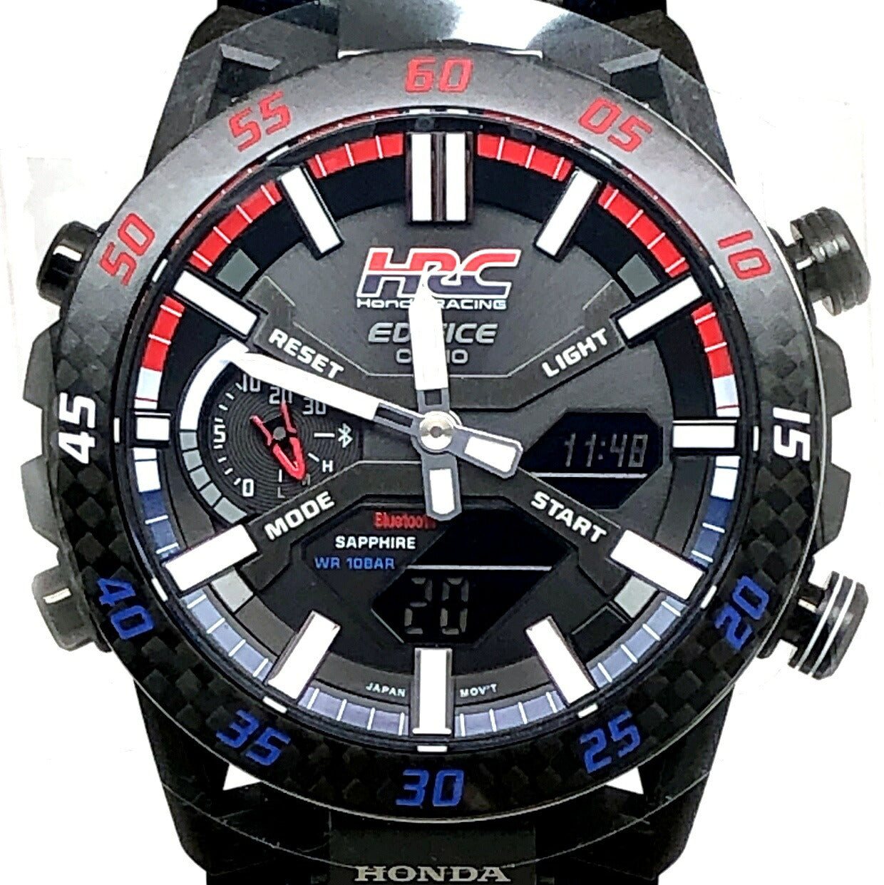 CASIO Edifice Honda Racing Tough Watch Black Size ONE SIZE