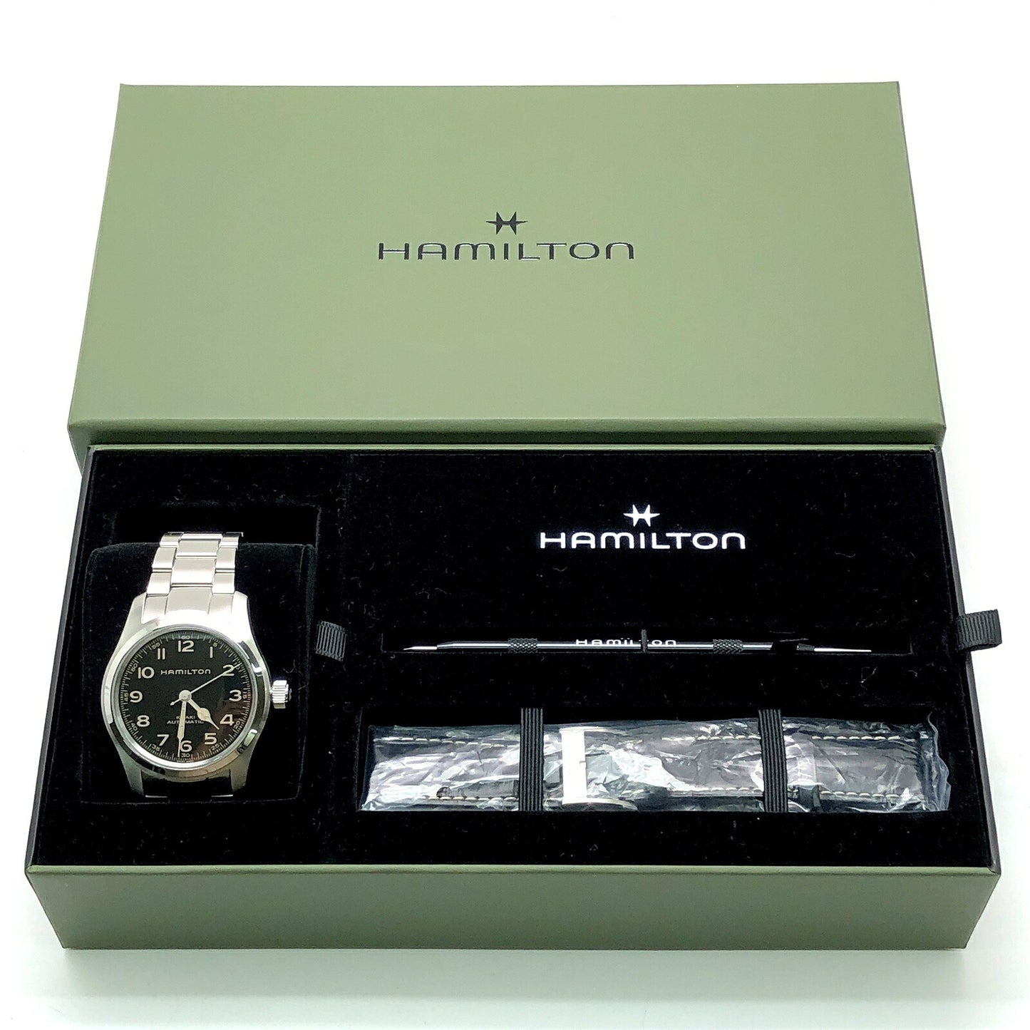 HAMILTON Khaki Field Murph Watch Belt Size ONE SIZE