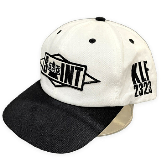 SAINT MICHAEL 25AW Embroidered Cap White Size ONE SIZE
