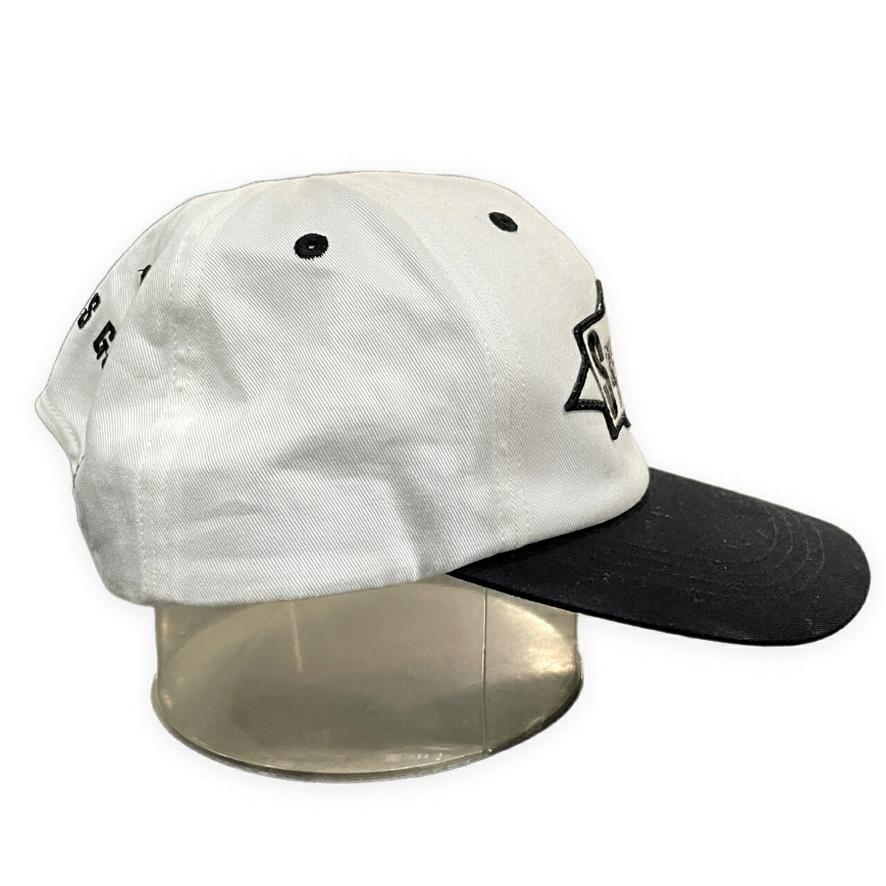 SAINT MICHAEL 25AW Embroidered Cap White Size ONE SIZE