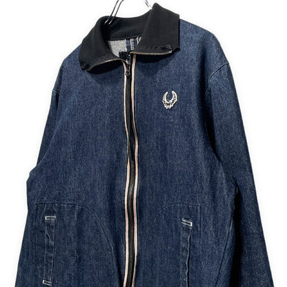 [-]Minus 24SS Selvedge Denim Slash Seam Jacket Blue Size 2
