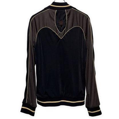 Obelisk Butterfly Spider Embroidered Jacket Black Size S