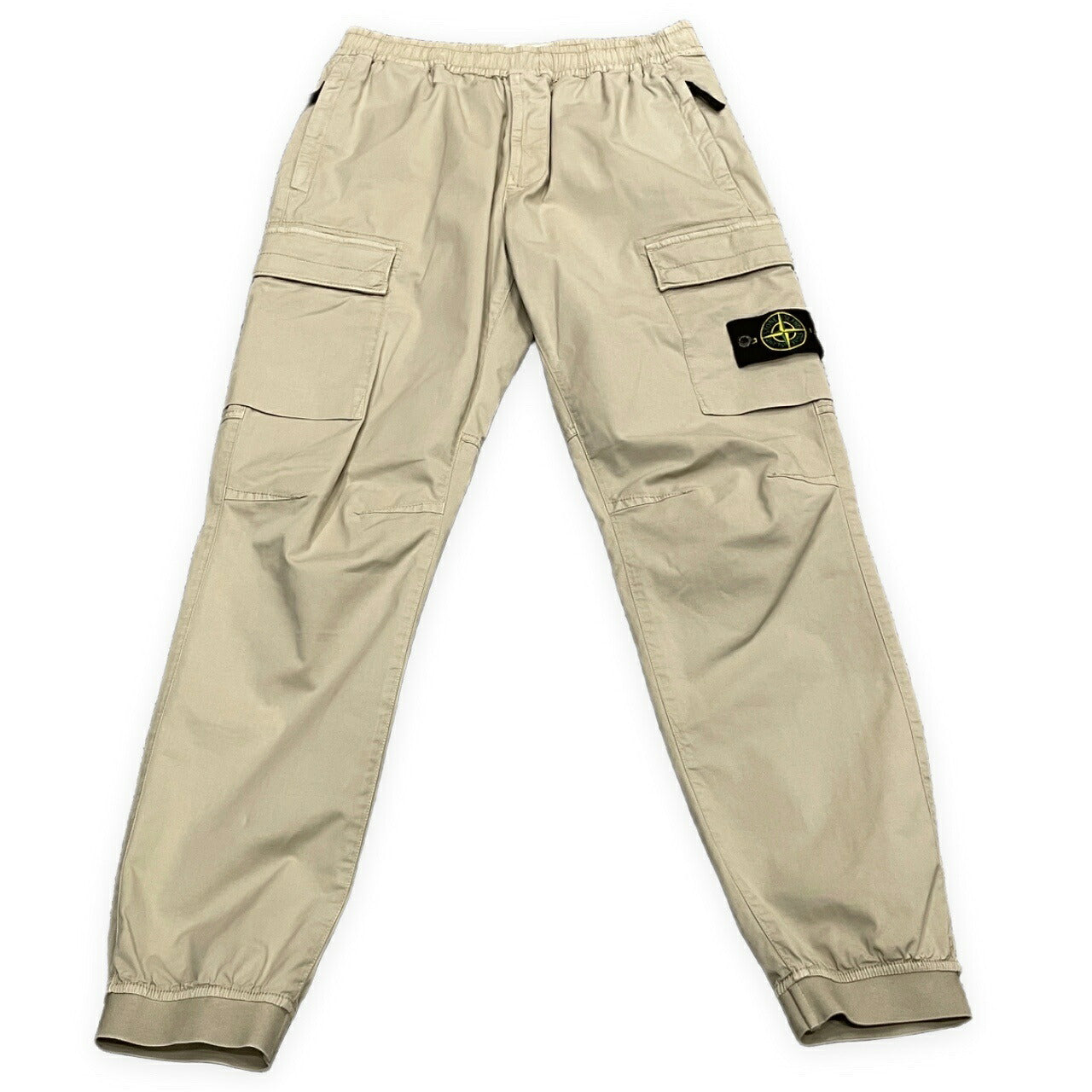 STONE ISLAND 25AW Supima Cotton Twill Joggers Beige Size W31