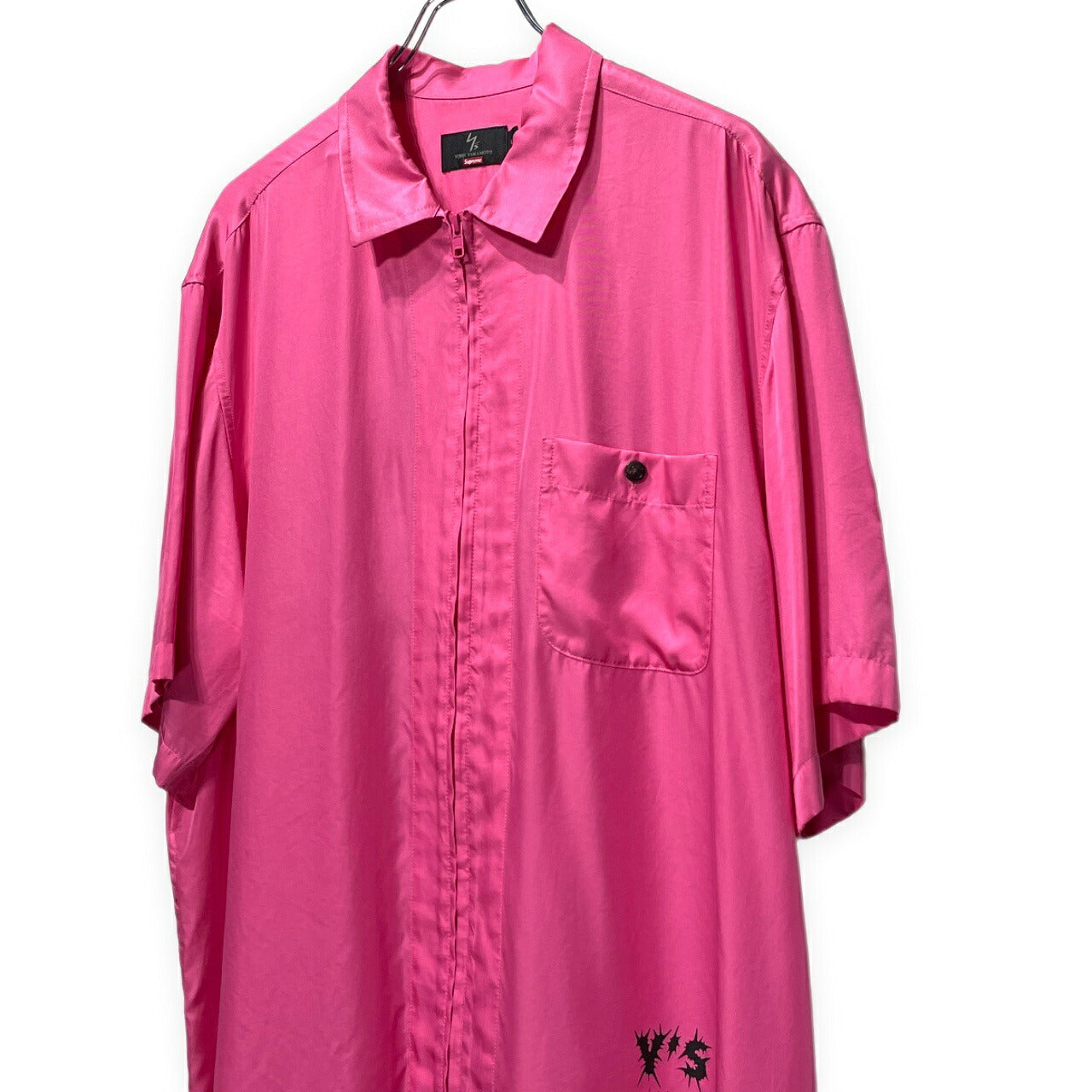 Supreme Y's 25AW Silk Rayon Skull Print S/S Shirt Size L