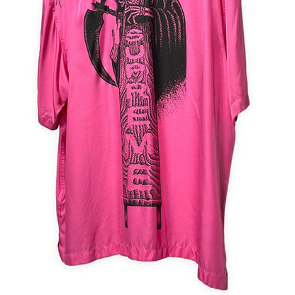 Supreme Y's 25AW Silk Rayon Skull Print S/S Shirt Size L