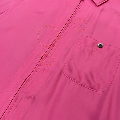 Supreme Y's 25AW Silk Rayon Skull Print S/S Shirt Size L