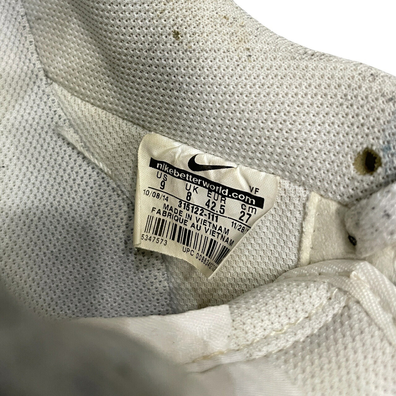 CILANDSIA NIKE AIR FORCE 1 Hand Sneakers White Size 27