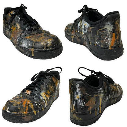 CILANDSIA NIKE AIR FORCE Sneakers Black Size 27.5
