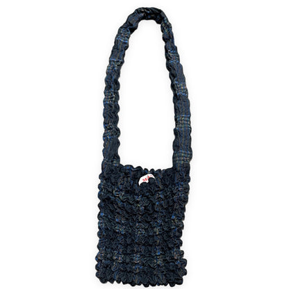 MASU POPCORN BAG Pleated Check Bag Green Size ONE SIZE