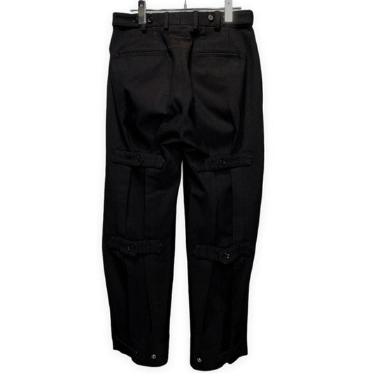 SYU.HOMME 20AW Nu Bondage Trousers Black