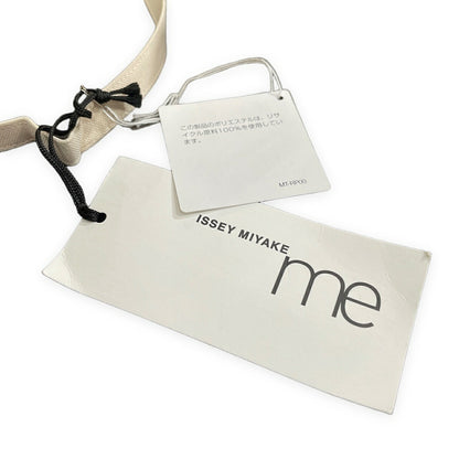 ISSEY MIYAKE TRUNK PLEATS BAG Bag Beige Size ONE SIZE
