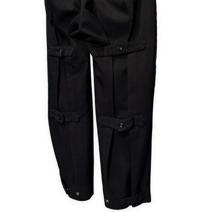 SYU.HOMME 20AW Nu Bondage Trousers Black