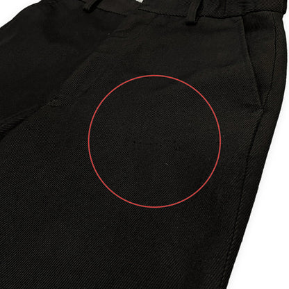 SYU.HOMME 20AW Nu Bondage Trousers Black