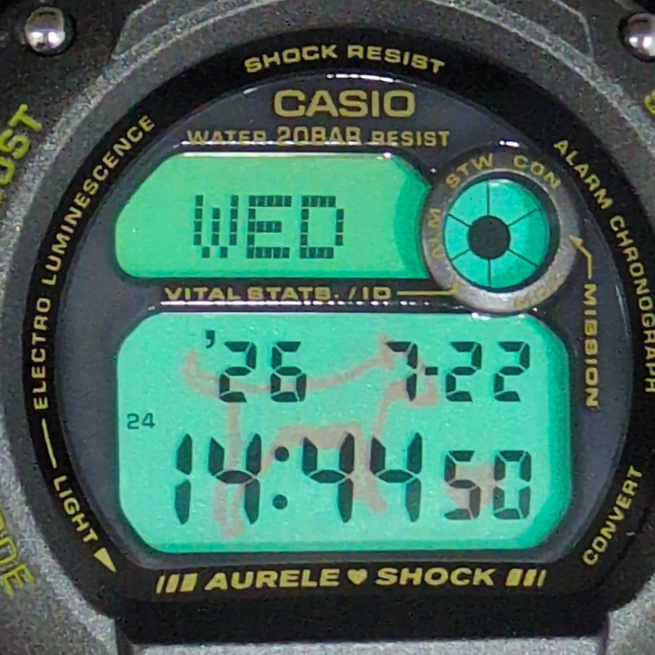 CASIO G-SHOCK agnes b. Watch Silver/Yellow Size ONE SIZE